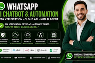 n8n ai agent n8n whatsapp api n8n workflow