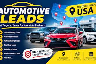 generate automotive leads for car dealership and auto businesses