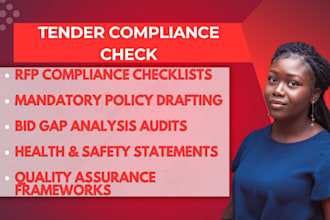 write your rfp compliance checklist and corporate procurement policies