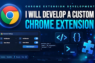 develop custom chrome extension and fixbugs