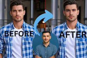 change face,  body change, head change, face swap head swap within 30 minute