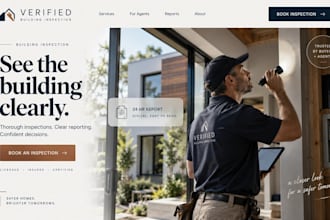build wix building inspector website wix home infrared inspection website