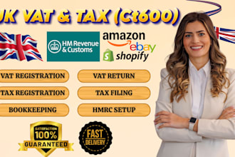 do uk vat registration, vat return hmrc filing, uk ct600 company account tax