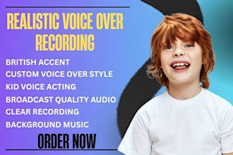 record kid voiceover for child voiceover for commercial cartoon characters voice
