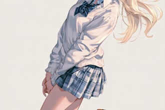draw anime illustration,  art, al novel,