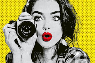 create a unique retro pop art portrait from your photo