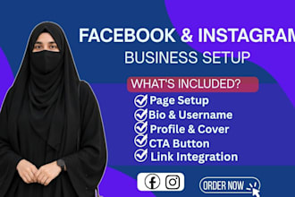 set up and optimize your fb and ig business pages