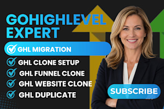 gohighlevel migration ghl website clone sales funnel landing page duplicate