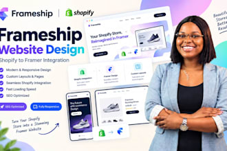 build framer ecommerce website frameship shopify framer integration frameship