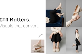 make realistic ai photography for amazon listing and product images