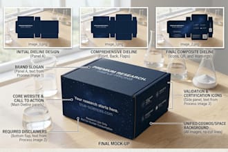 design premium mailer box, product packaging box design, gift box in few hours