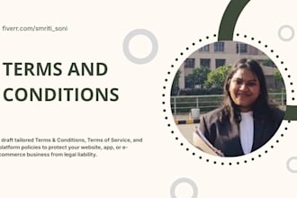 draft terms and conditions agreement for your business