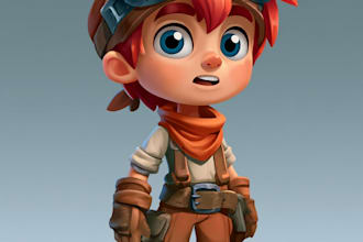 draw 2d game character or 2d game character