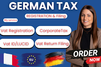 dogerman vat registration, german tax filing vat id, lucid, corporate tax elster