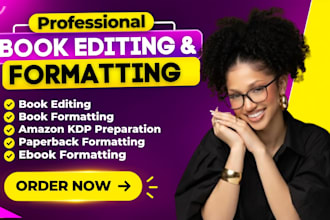 do book editing and formatting, prooreading, amazon kdp, ebook formatting,