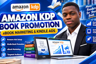 promote your KDP book with kindle advertising and ebook marketing
