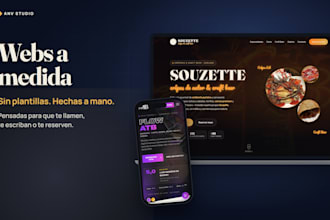 tu página web a medida, hecha para que te llamen