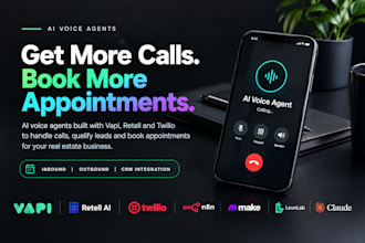 build vapi retell twilio ai sales outbound agent real estate appointment setter