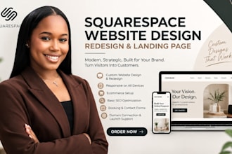 squarespace website design squarespace website redesign squarespace landing page
