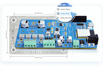 design professional pcb in easyeda