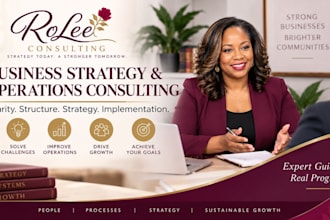 provide business strategy and operations consulting