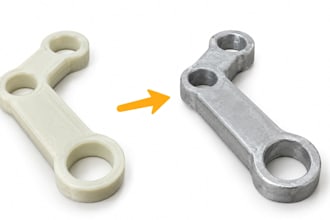 design 3d printable molds for sand casting and metal casting