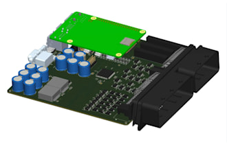 design automotive pcb, can bus, ecu, obd2, ev and embedded hardware