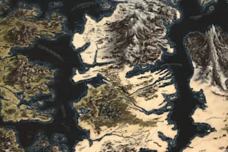 design a unique vector map, realistic or fantasy