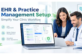 set up and optimize ehr practie management system, practice better expert
