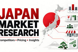 research the japanese market for your product or business
