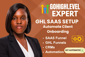 set up gohighlevel saas for your agency and clients