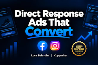 write direct response facebook and instagram ads with multiple angles