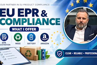 handle eu epr registration, weee, battery and amazon compliance