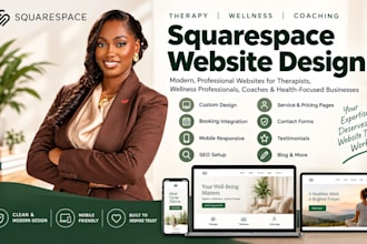 squarespace coaching website, wellness, counseling, squarespace therapy website
