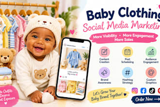 be your baby clothing social media manager for kids fashion