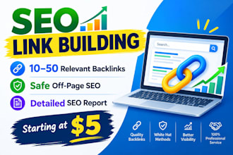 do off page SEO and high quality link building