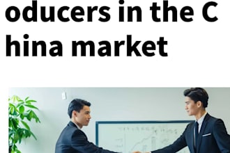 research chinese suppliers and manufacturers for your business
