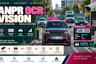 build license plate recognition anpr ocr, vehicle detection tracking software