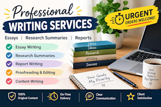 write urgent essay writing reports and summaries