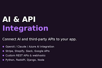 integrate ai and third party apis into your app