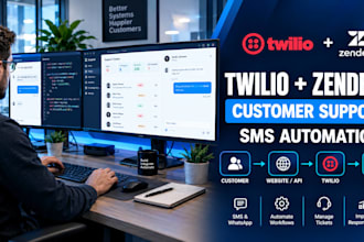 integrate twilio and zendesk to automate customer