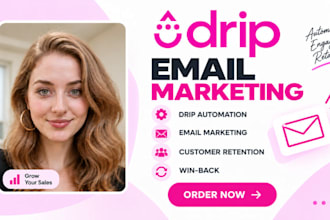 setup drip ecommerce email marketing automation retention segmentation winback