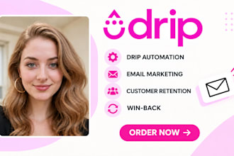 setup drip ecommerce email marketing automation retention segmentation winback