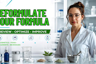 improve and reformulate your existing product formula
