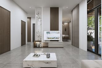 redesign your house interior, do spatial layout for kitchen dining area, bedroom