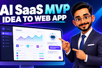build an ai saas mvp and ai web app with nextjs