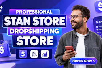 setup stan store, stan store marketing stan store promotion and design