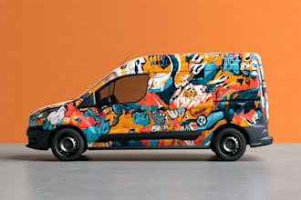 car wrap vehicle wrap truck wrap racing car wrap