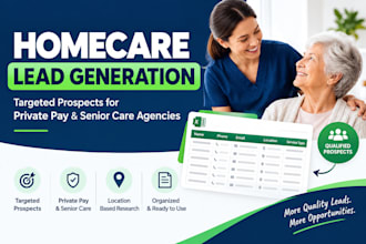 do homecare lead generation for private pay clients senior elderly care agencies