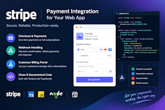 integrate stripe payments into your web app